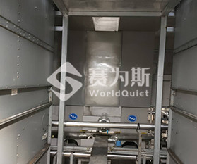 南京麗思卡爾頓酒店屋面冷卻塔降噪