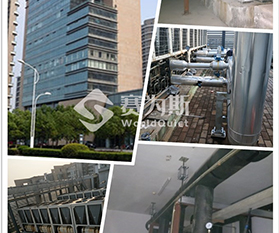 杭州萬達逸天廣場空調主機及水泵機房降噪