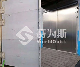 風機房噪聲治理-萊鋼金山礦產隔音門窗