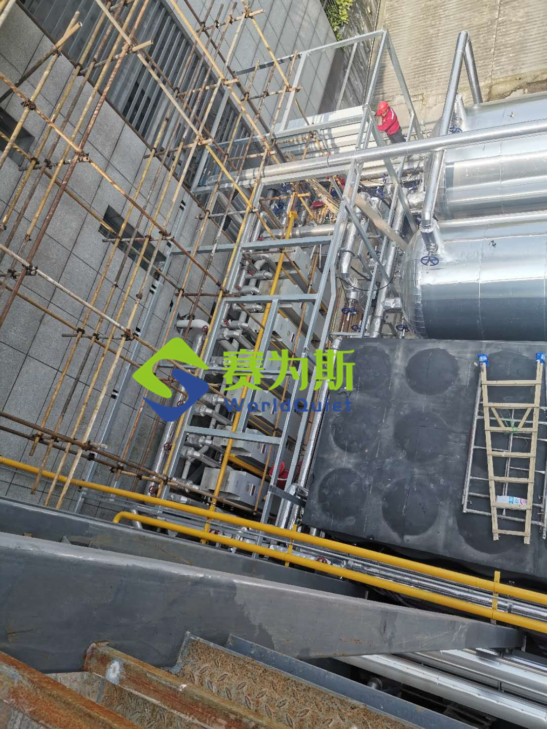 常州攸諾冷水機組噪聲治理