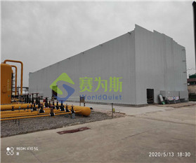 中石化文二聯增壓站廠房降噪樣板工程