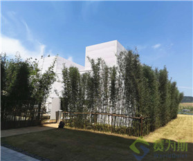 鎮江句容茅山度假酒店冷卻塔降噪工程收尾