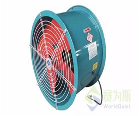 彎頭加折板式消聲器在工廠大風量軸流風機噪聲處理上的應用分析