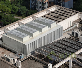 蘇州恒基水漾花城.河畔廣場空調室外機組隔聲罩