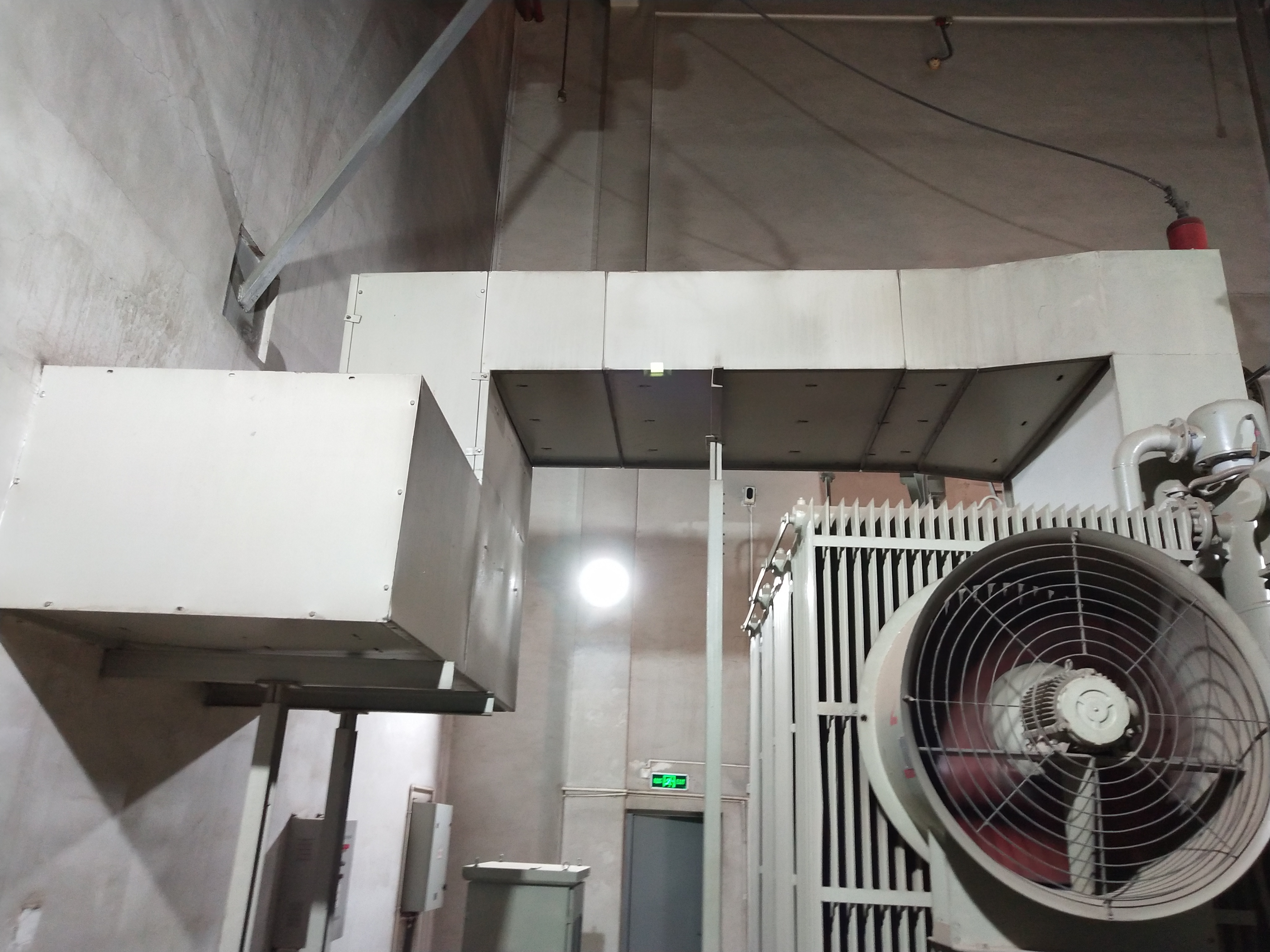 國網變電室散熱排風降噪綜合大改造