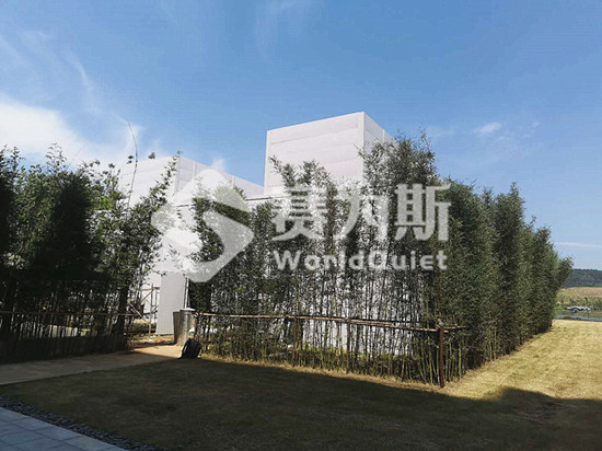 工業降噪廠家分享大型超市冷卻塔噪音治理方法