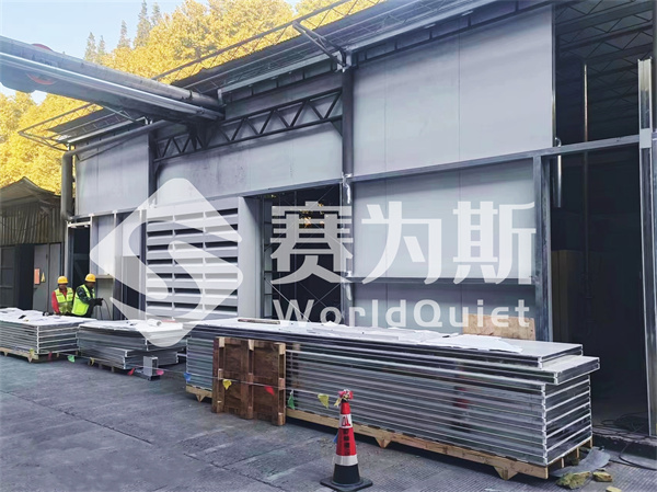 廠界噪聲超標怎么辦？隔聲罩助力空壓機熱泵靜音運行